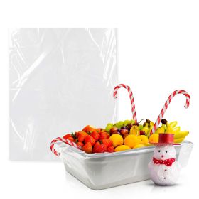 Pack of 3000 Steam Table Pan Liners with Twist Tie 15 x 12 for 1/6 Pan. Disposable Polyethylene Pan Liners 15x12. Poly Bun Pan Covers for Caterer